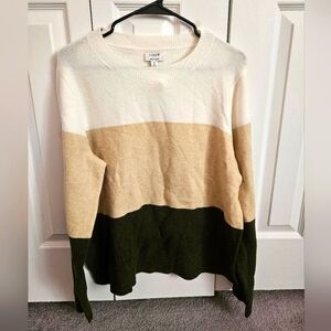 *NWT* J.Crew Colorblock Sweater